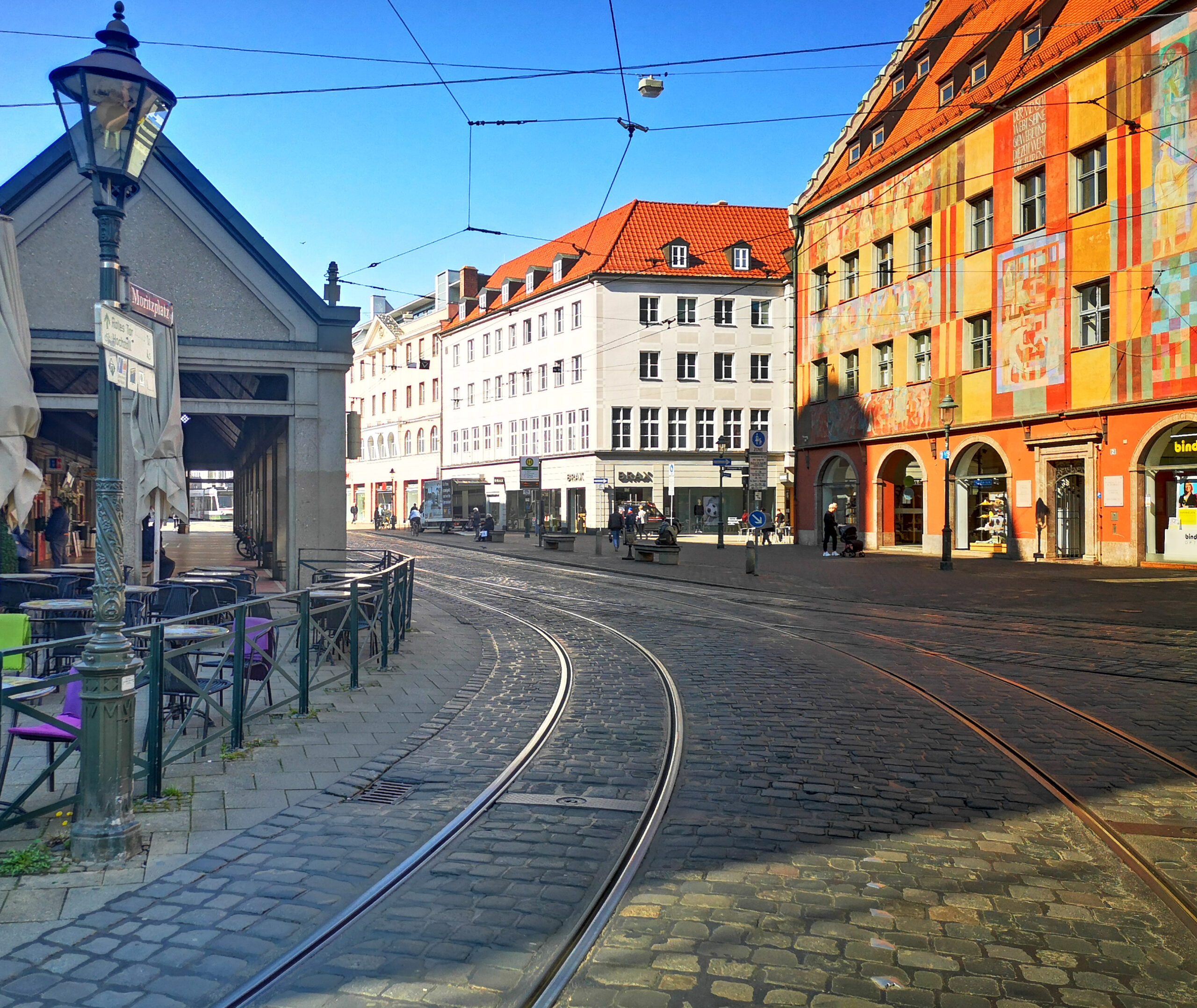 Historischer Hutspanner zum weiten in Bayern - Augsburg